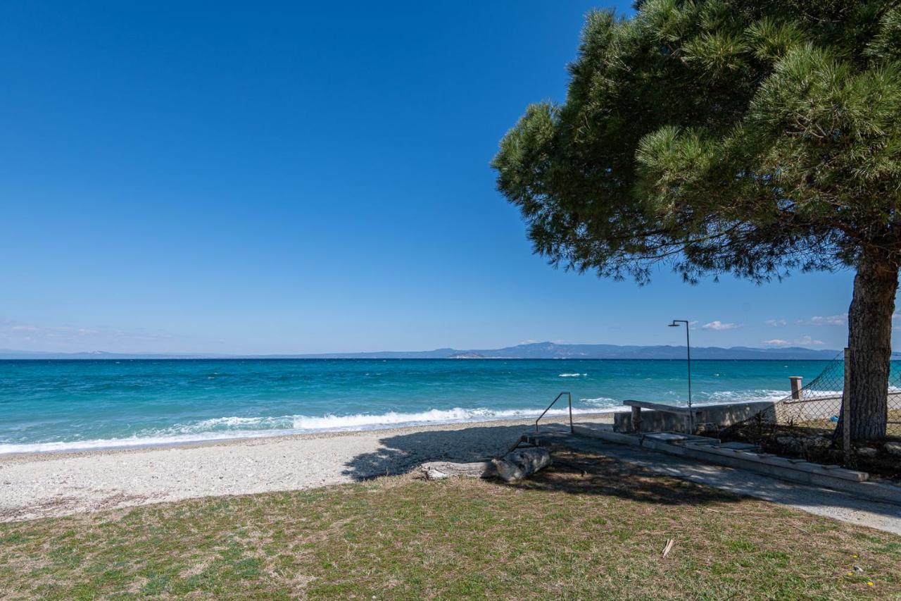 #Flh - Amalthia & Αthena Beachfront Houses In Pefkohori Exteriér fotografie