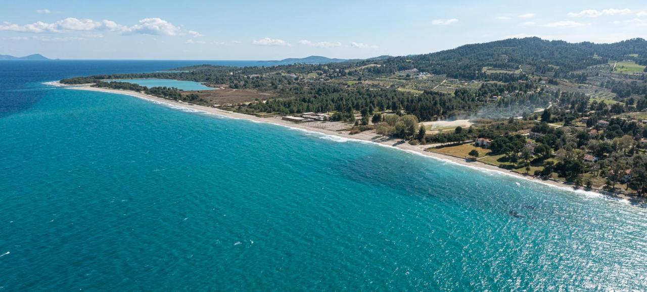 #Flh - Amalthia & Αthena Beachfront Houses In Pefkohori Exteriér fotografie